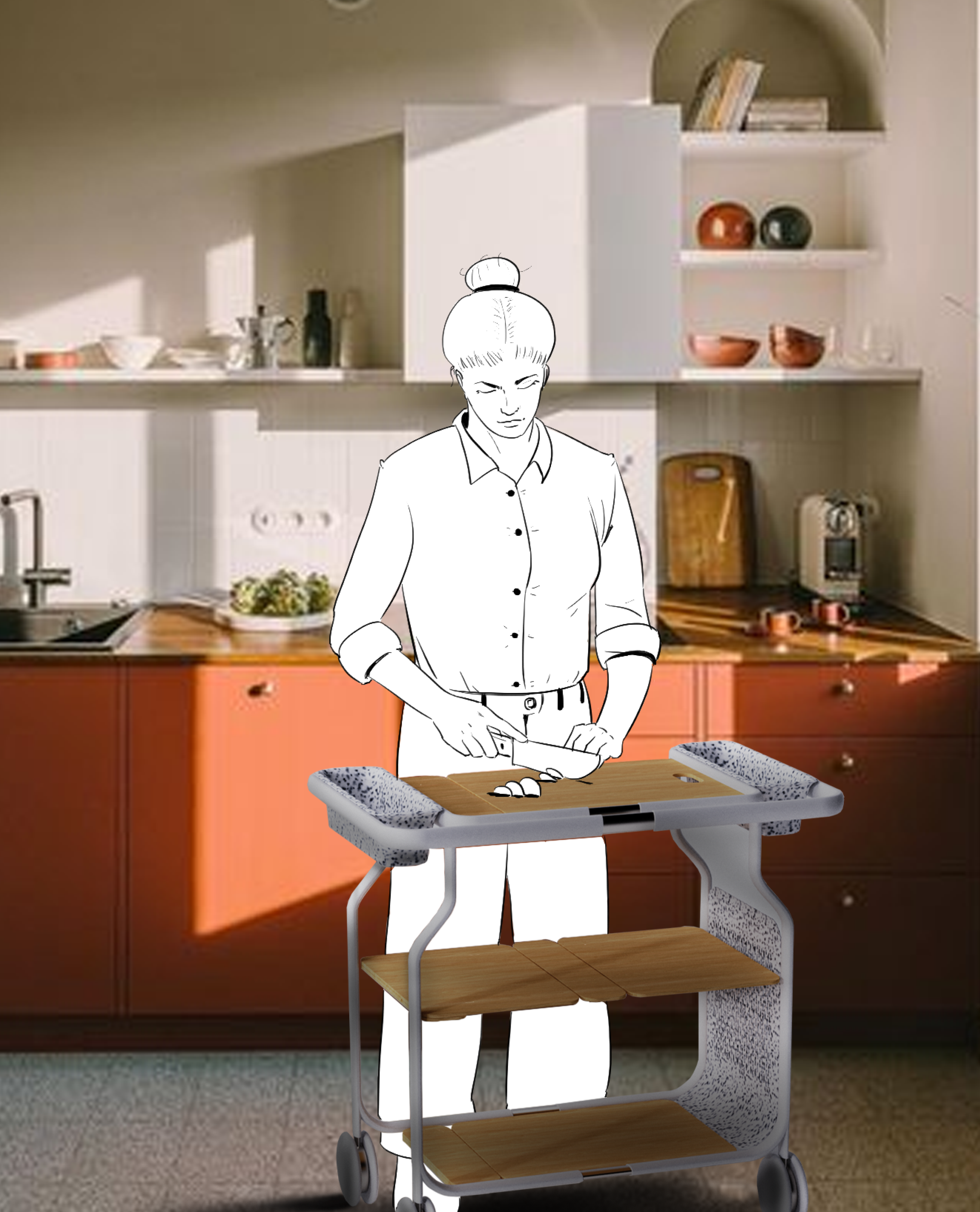 Illustration du persona Laura