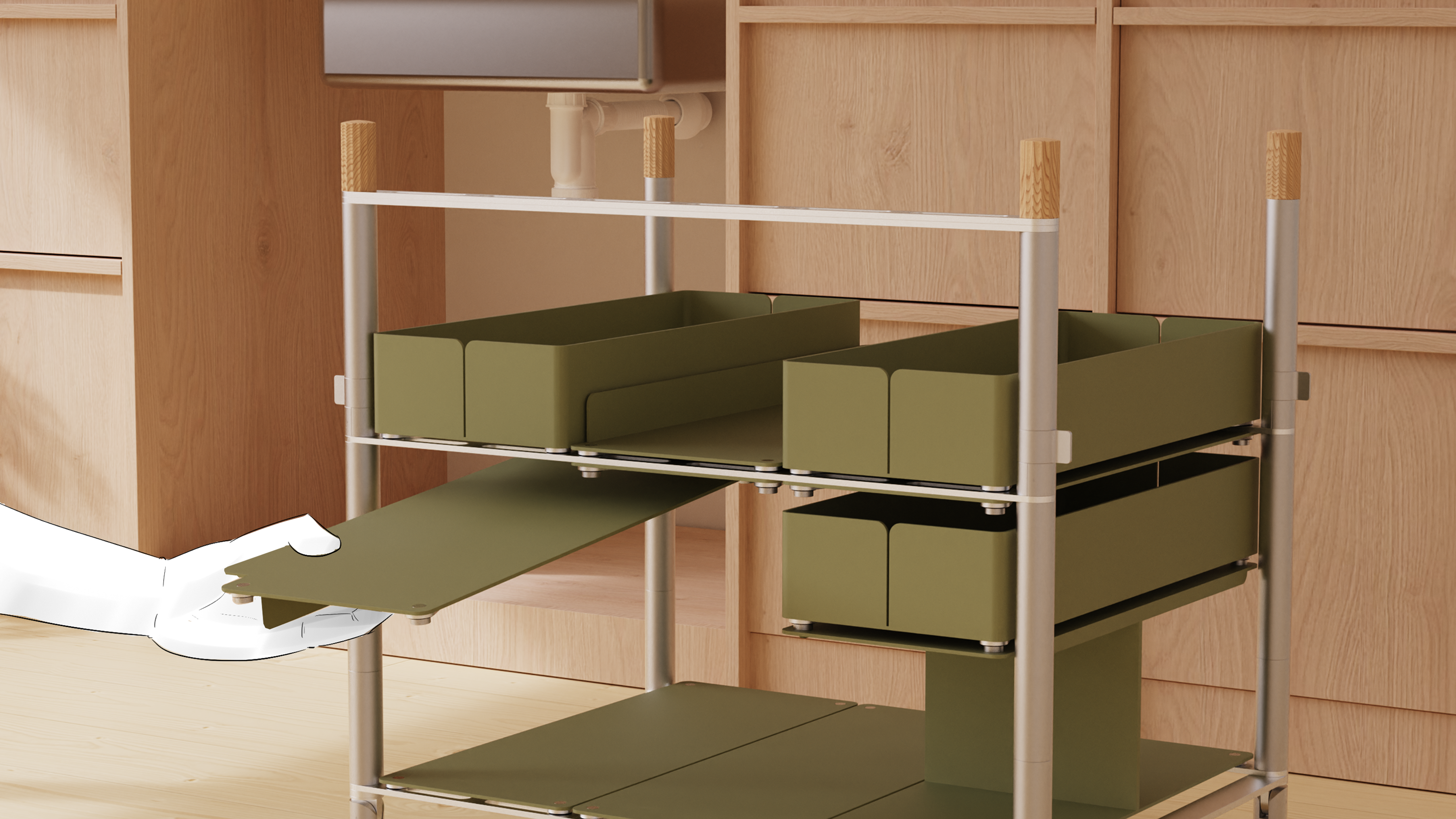 Storage Island Usage